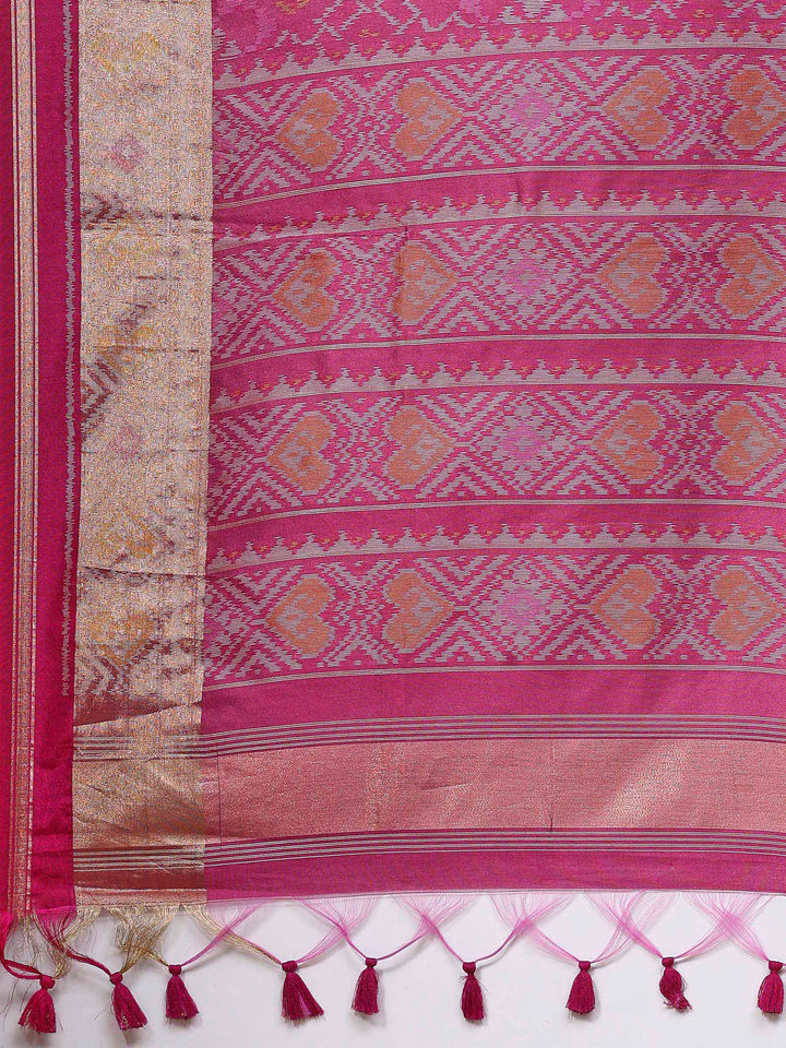 Woven Design Tussar Silk Saree