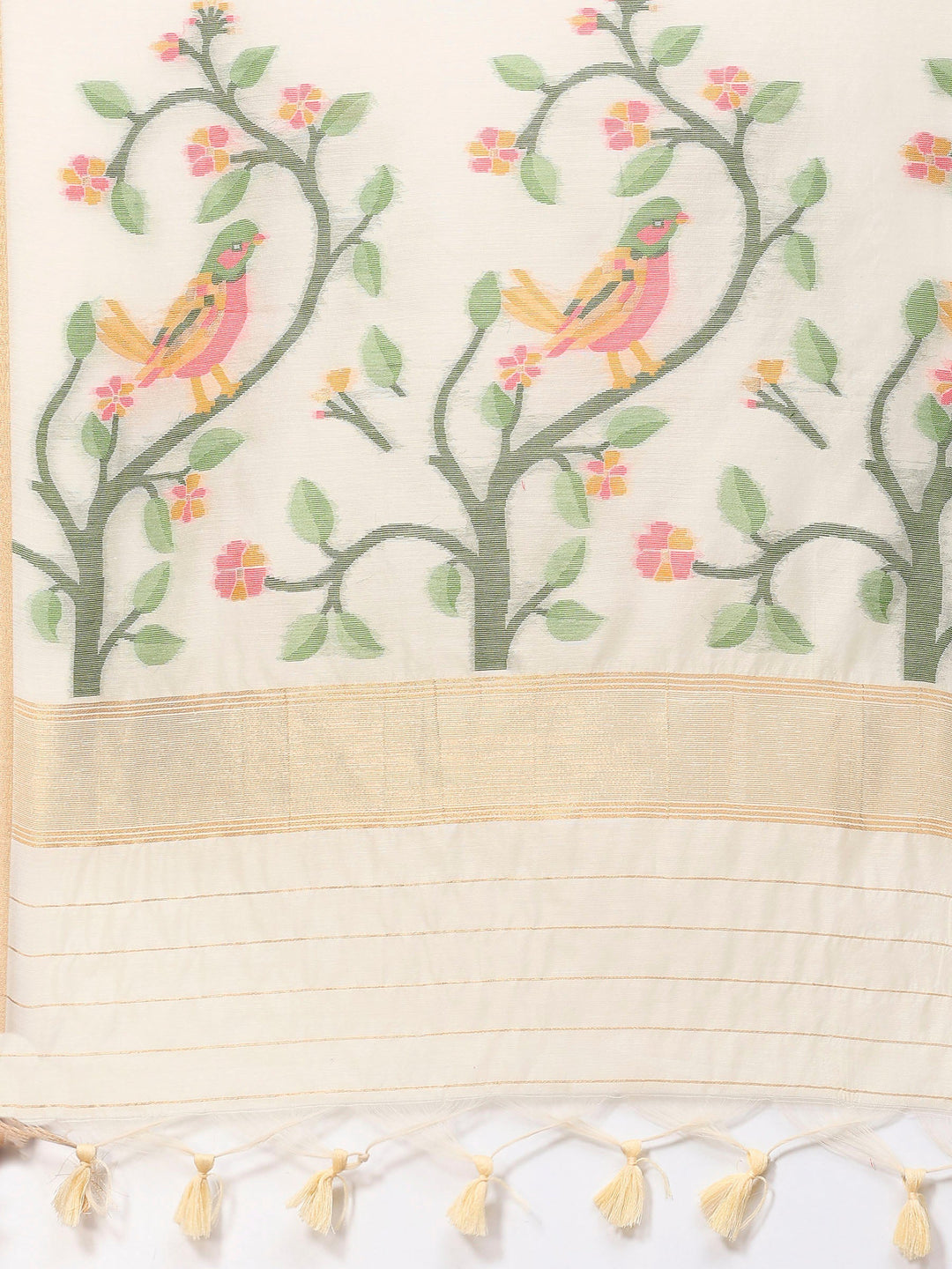 Woven Design Tussar Silk Saree