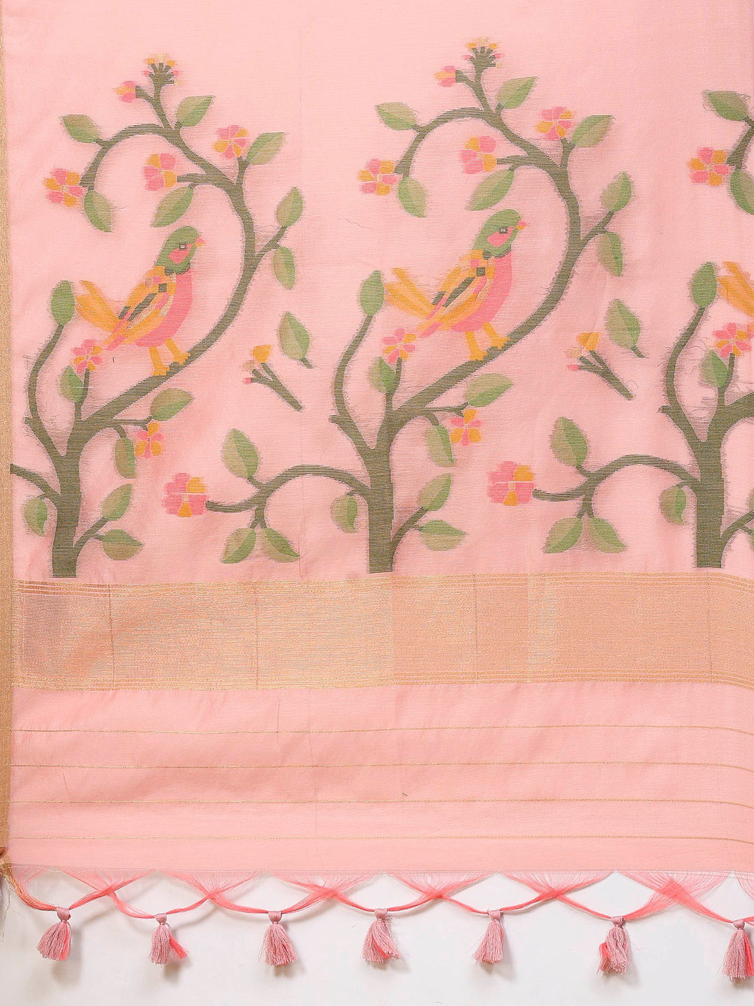 Woven Design Tussar Silk Saree
