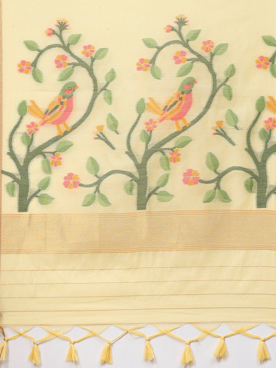 Woven Design Tussar Silk Saree