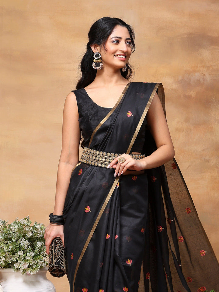 Woven Design Tussar Silk Saree