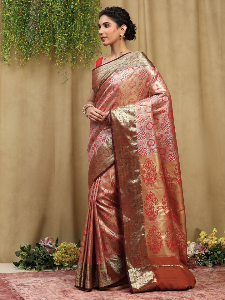 Woven Design Art Silk Saree