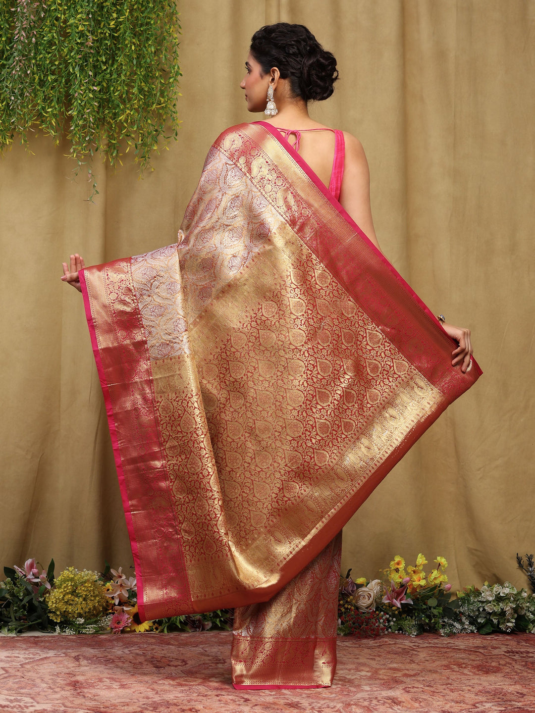Woven Design Art Silk Saree