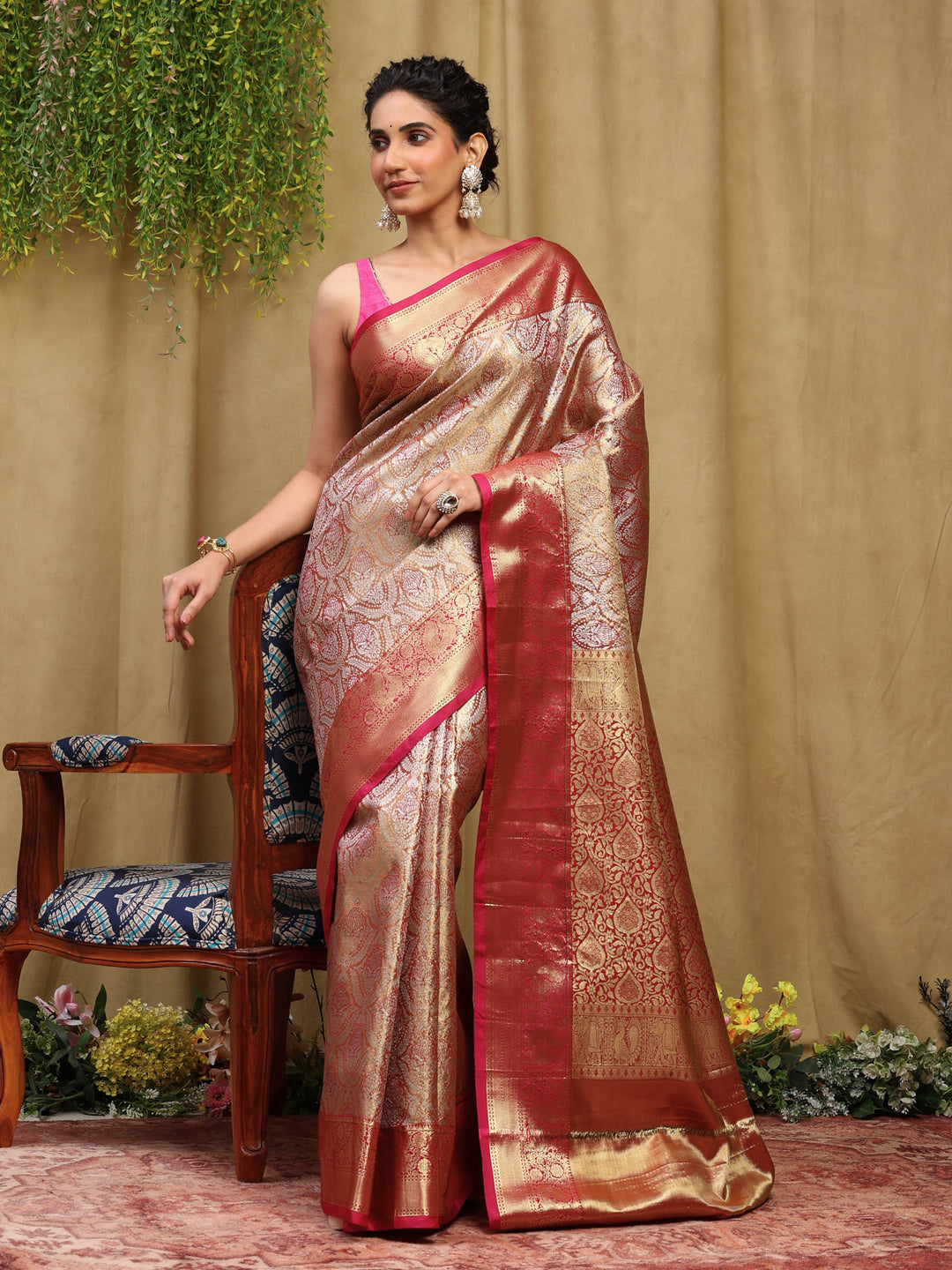 Woven Design Art Silk Saree