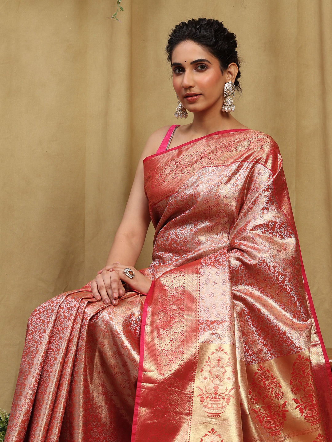 Woven Design Art Silk Saree