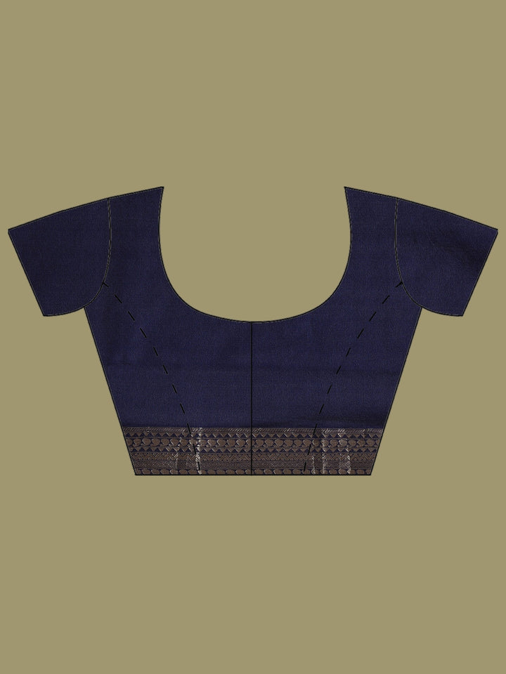 Zari Booti Woven  Crepe Saree