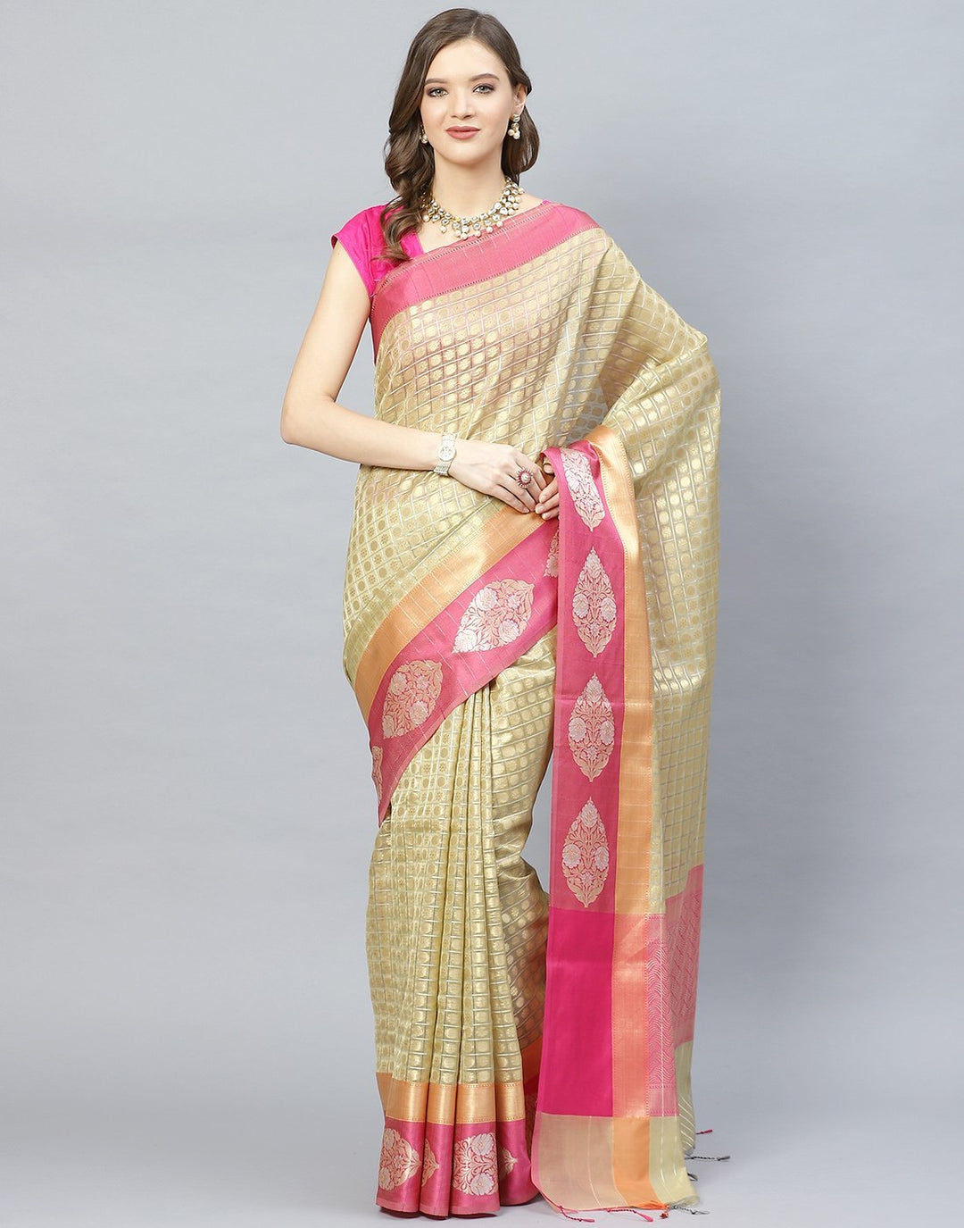 Woven Cotton Saree