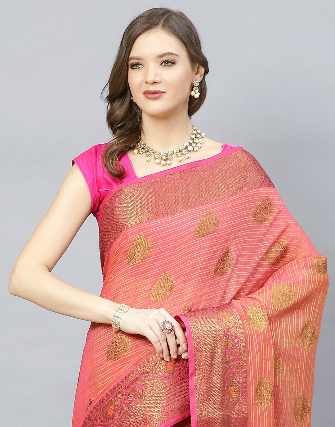 Woven Cotton Saree